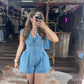 Denim Darlin’ Romper