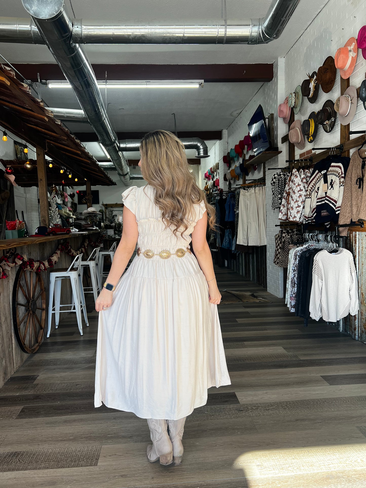 The Ivory Whisper Dress