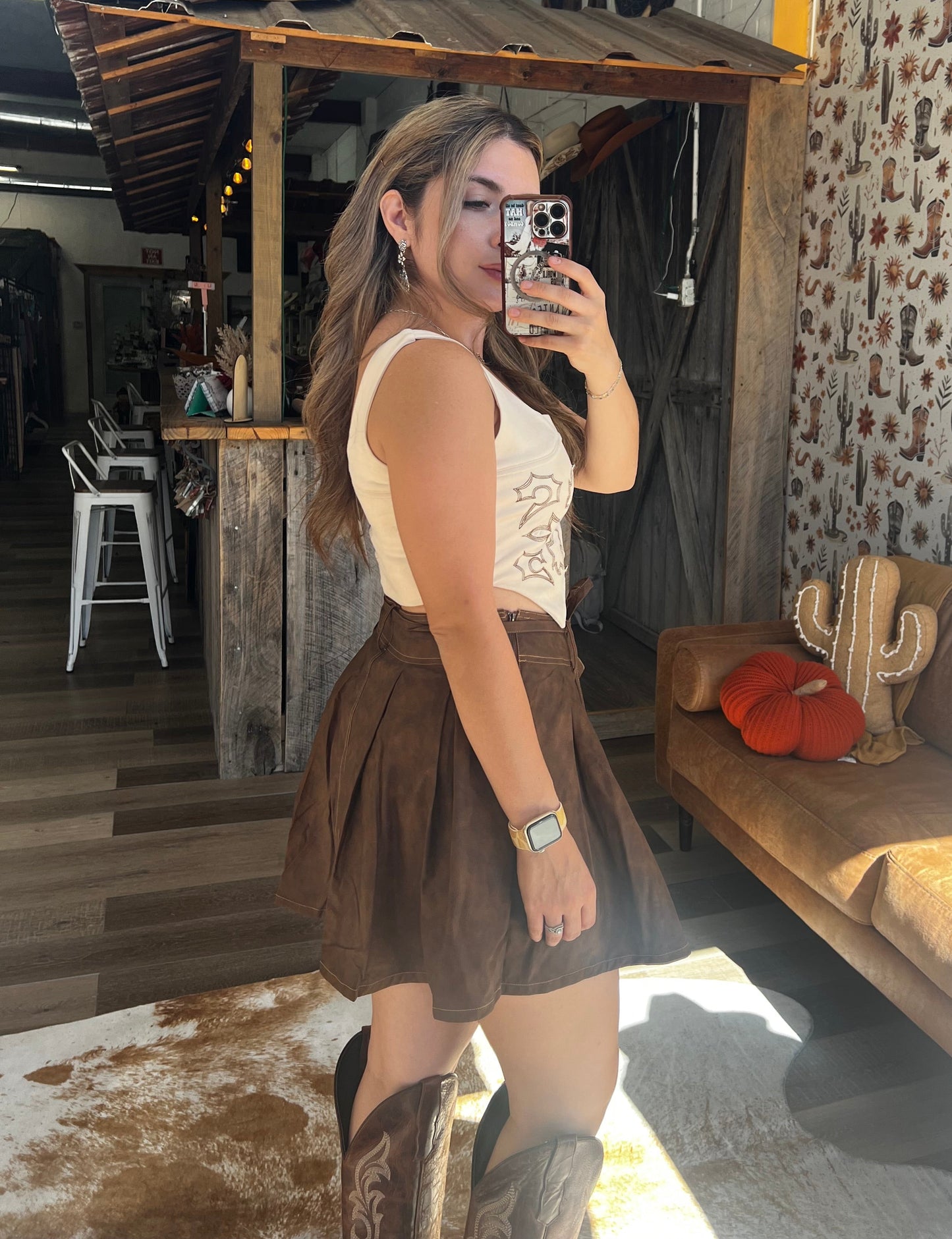 The Bronco Babe Skort