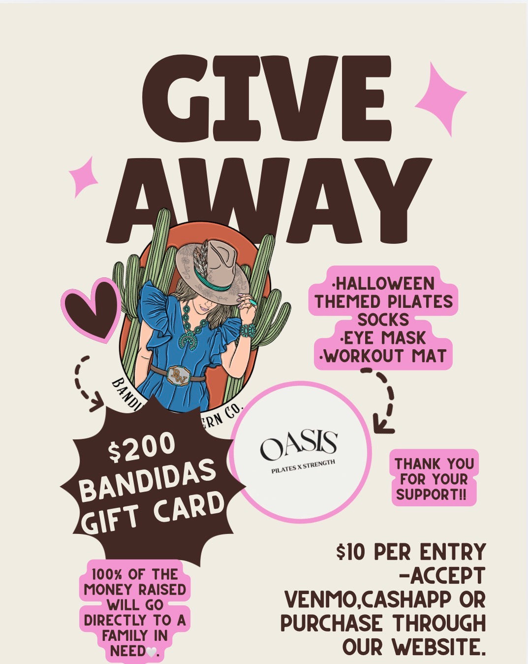 $200 Gift Card & Oasis Halloween Package Giveaway