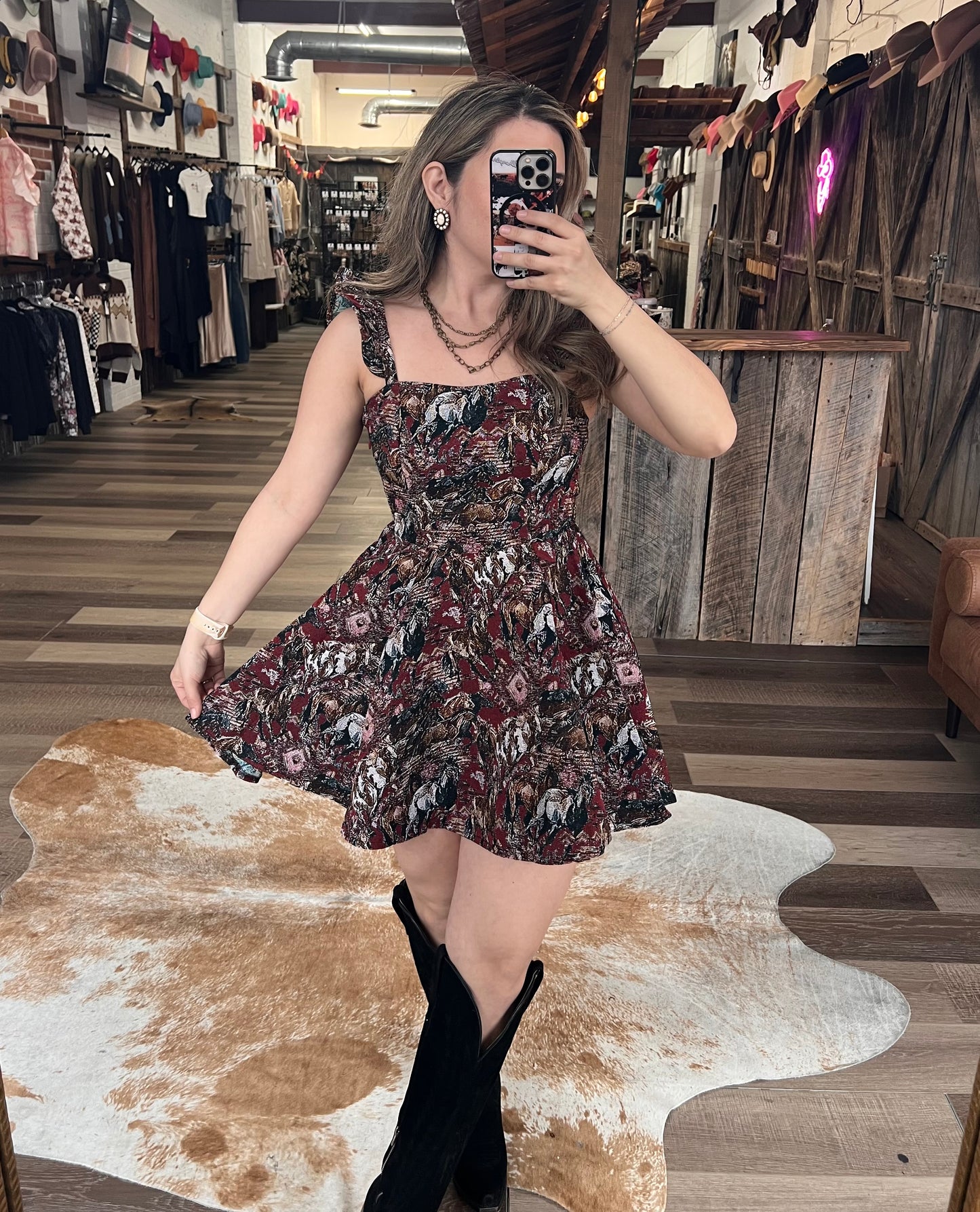The Velvet Rodeo Dress