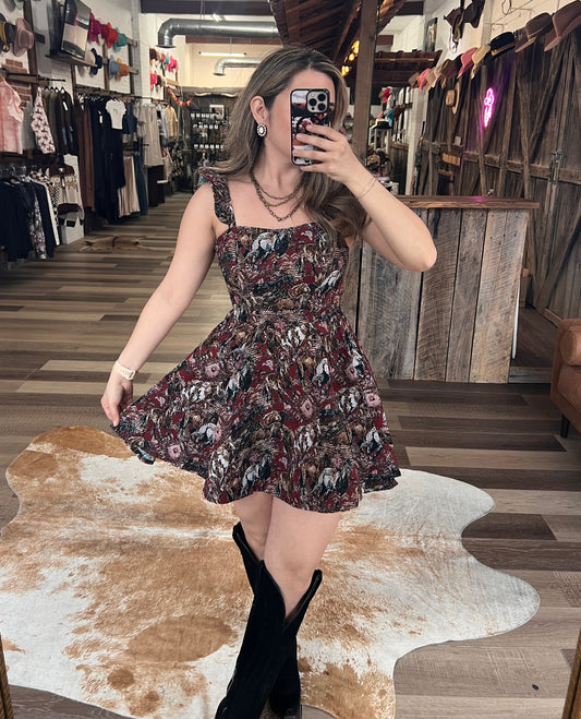 The Velvet Rodeo Dress