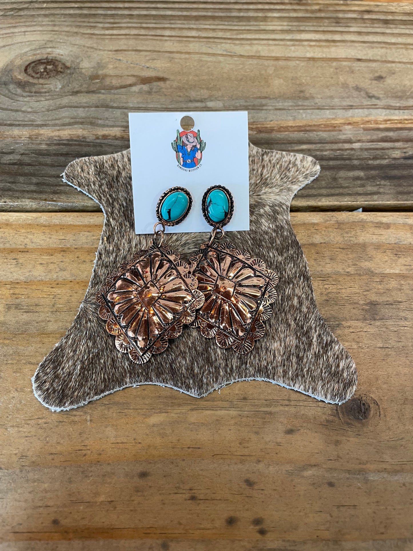 Bronze Earrings