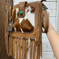 Old Mine Pass Leather & Hairon Bag