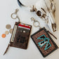 ThunderBird Western Cowhide Leather Keychain Wallet