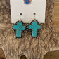 Turquoise Cross earrings