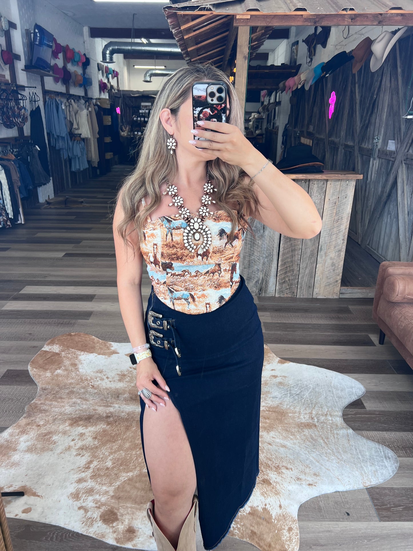 Mustang Muse Tapestry Corset