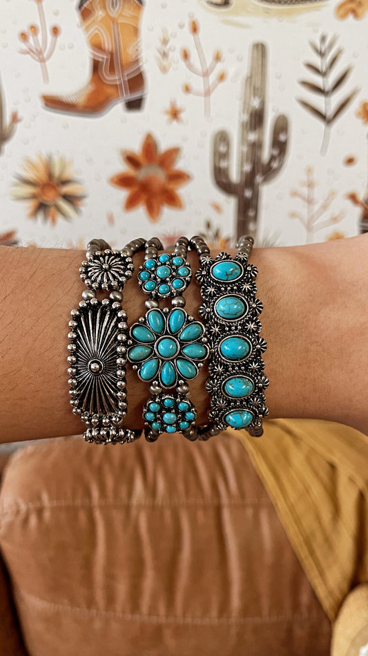 Turquoise Bracelet Stack