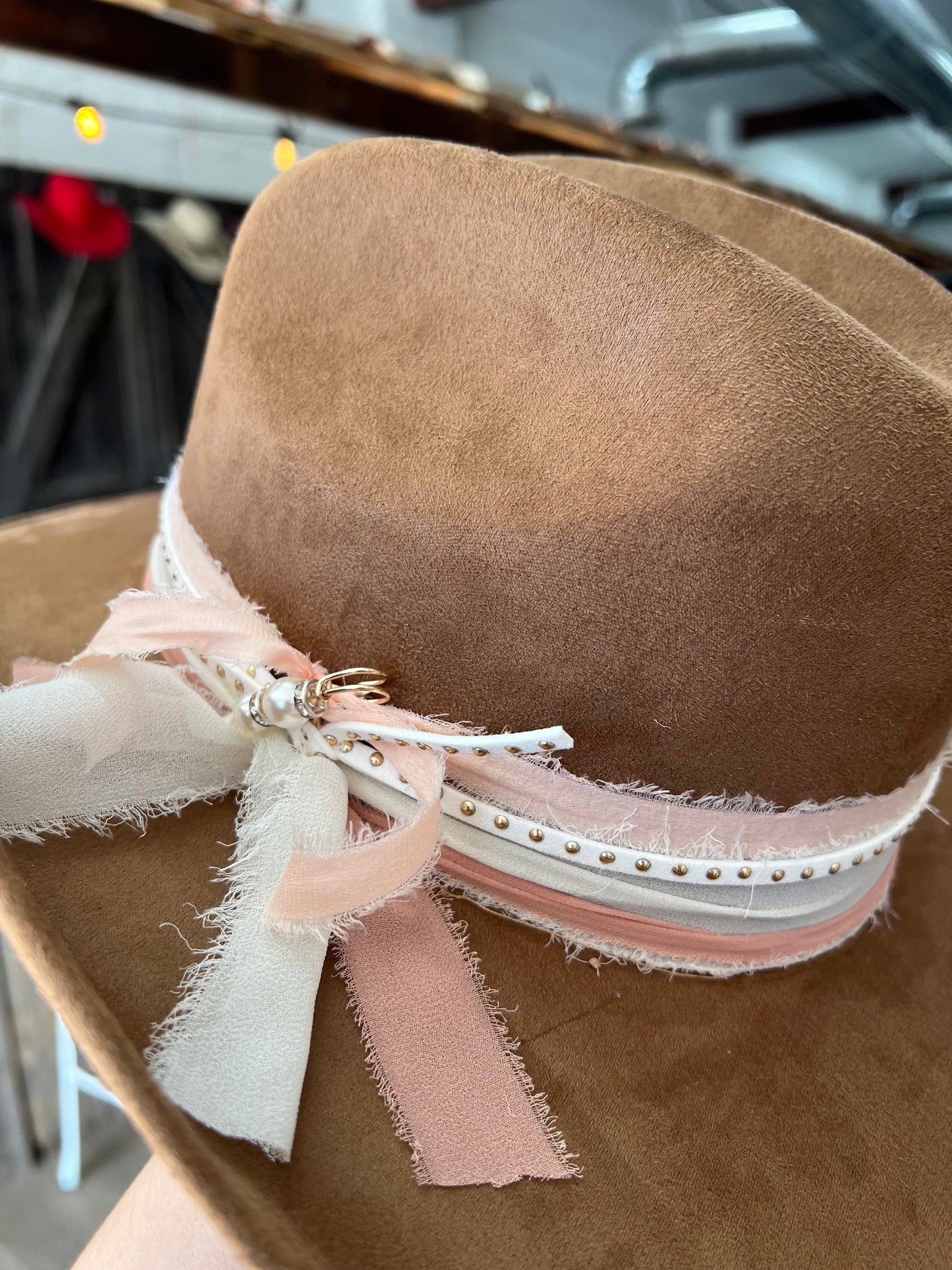 Southern Blush Cowgirl Hat