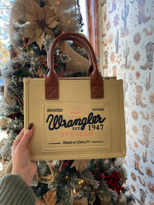 Yellow Wrangler Tote Bag