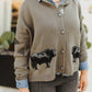 The Ranch Royalty Angus Cardigan