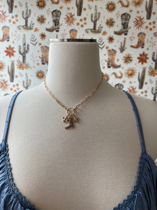 Star Struck Charm Necklace