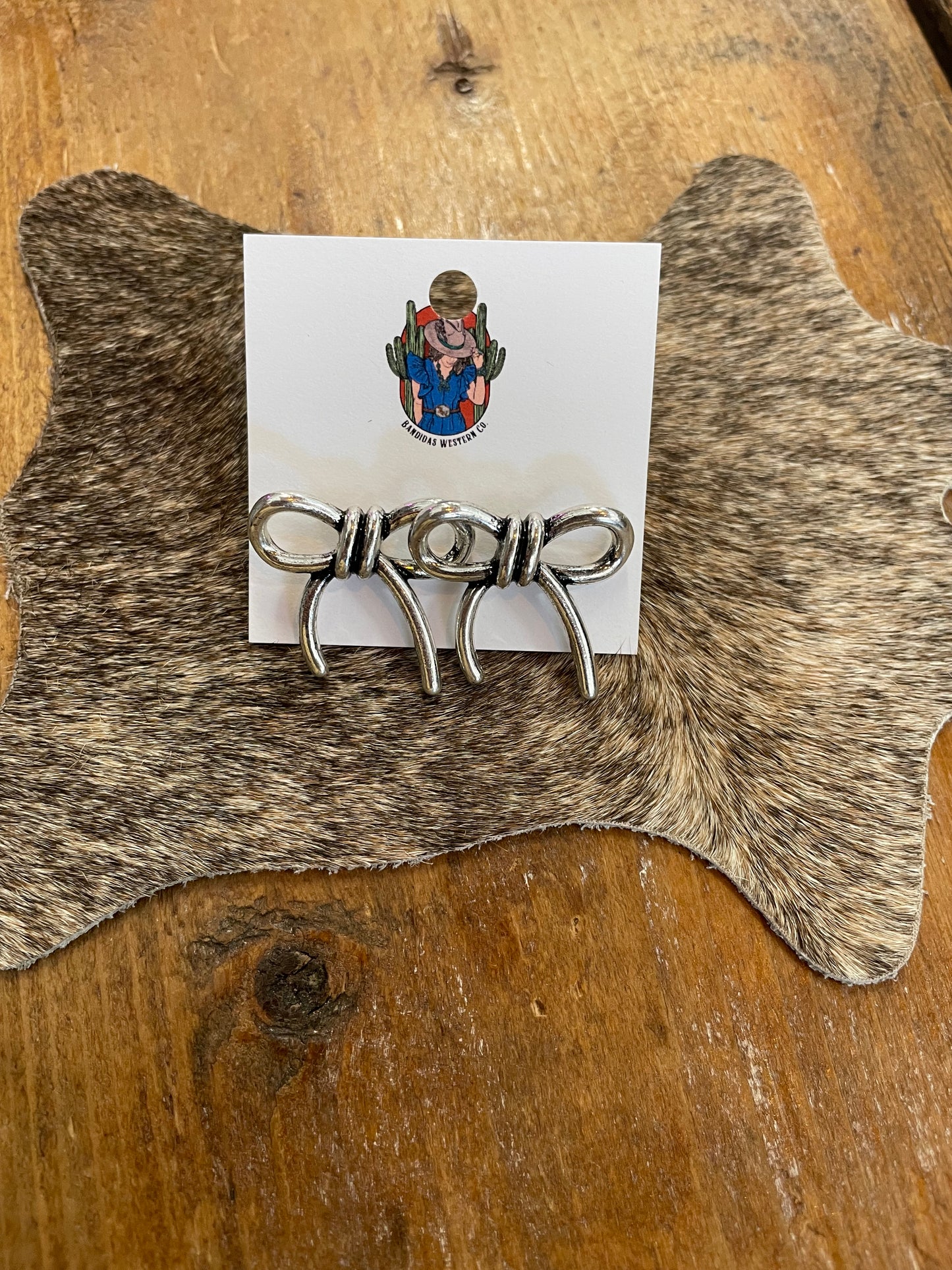 Bow Stud Earrings
