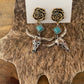 The Gold Rose Earrings