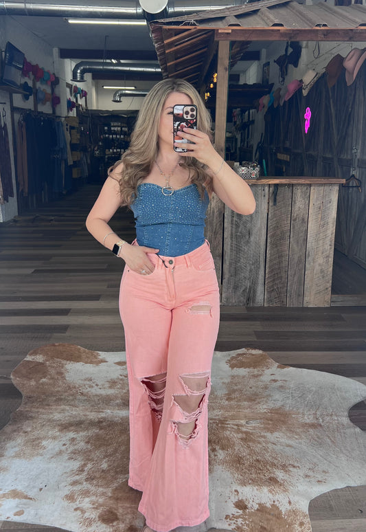 Rose Ranch Trouser Denim