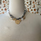 White & Black Bandana Necklace