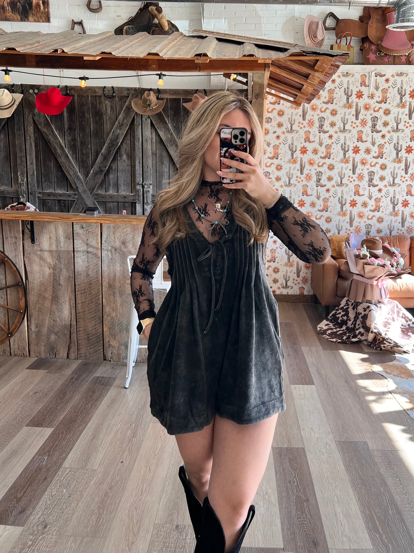 Blackout Babe Romper