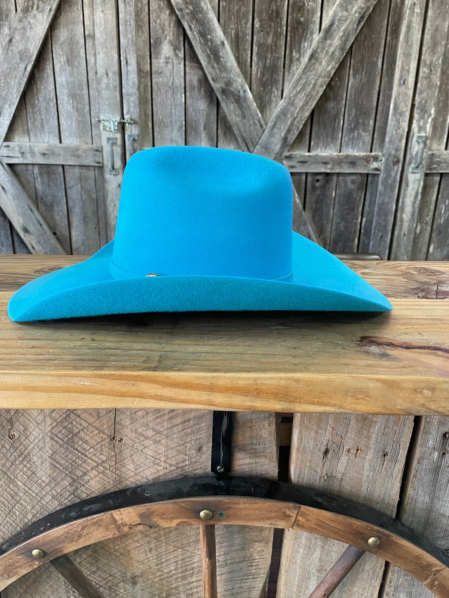 Blue Wool Hat