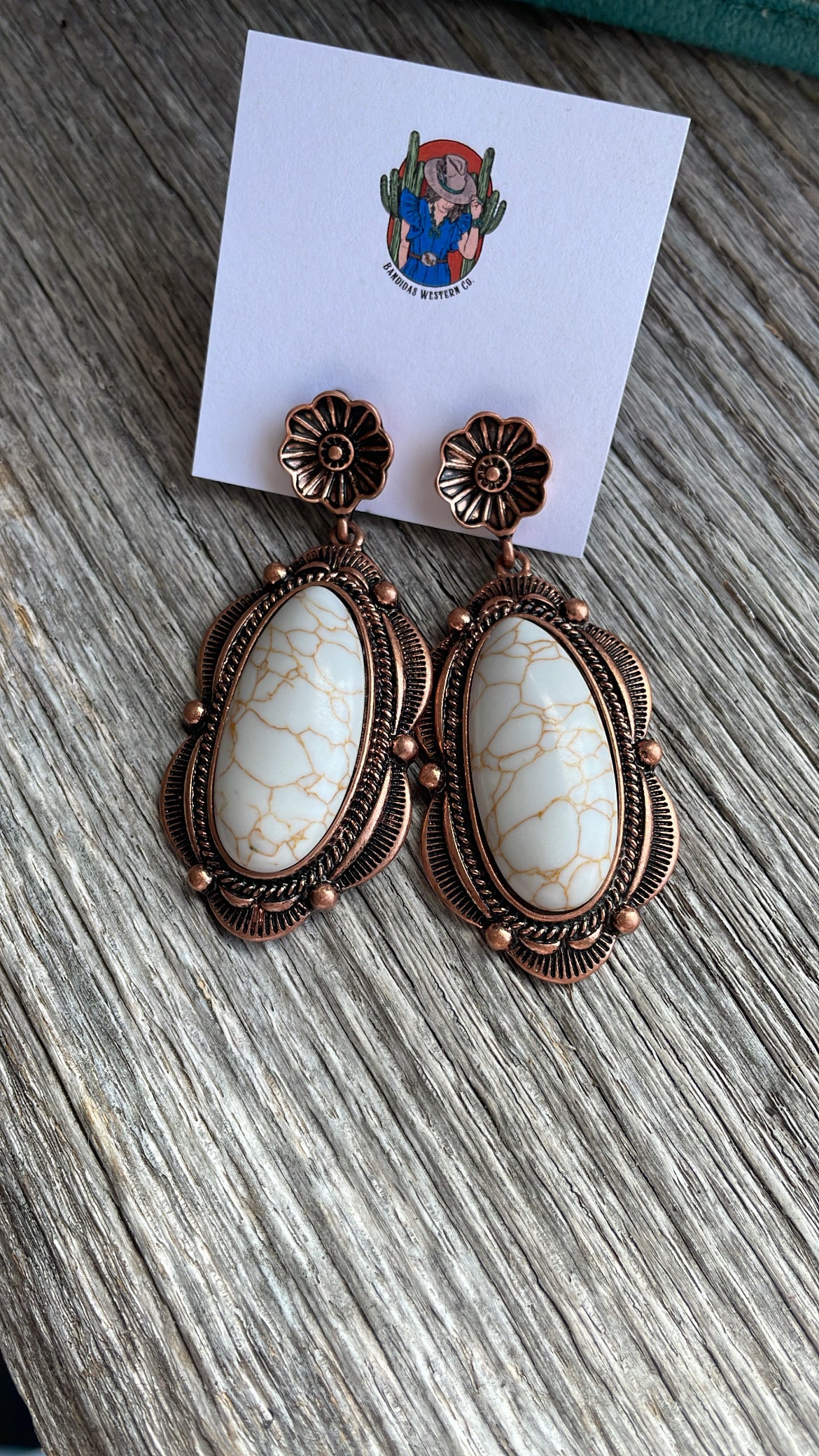The Copper & Navajo Earrings