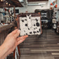 The Cowhide Wristlet