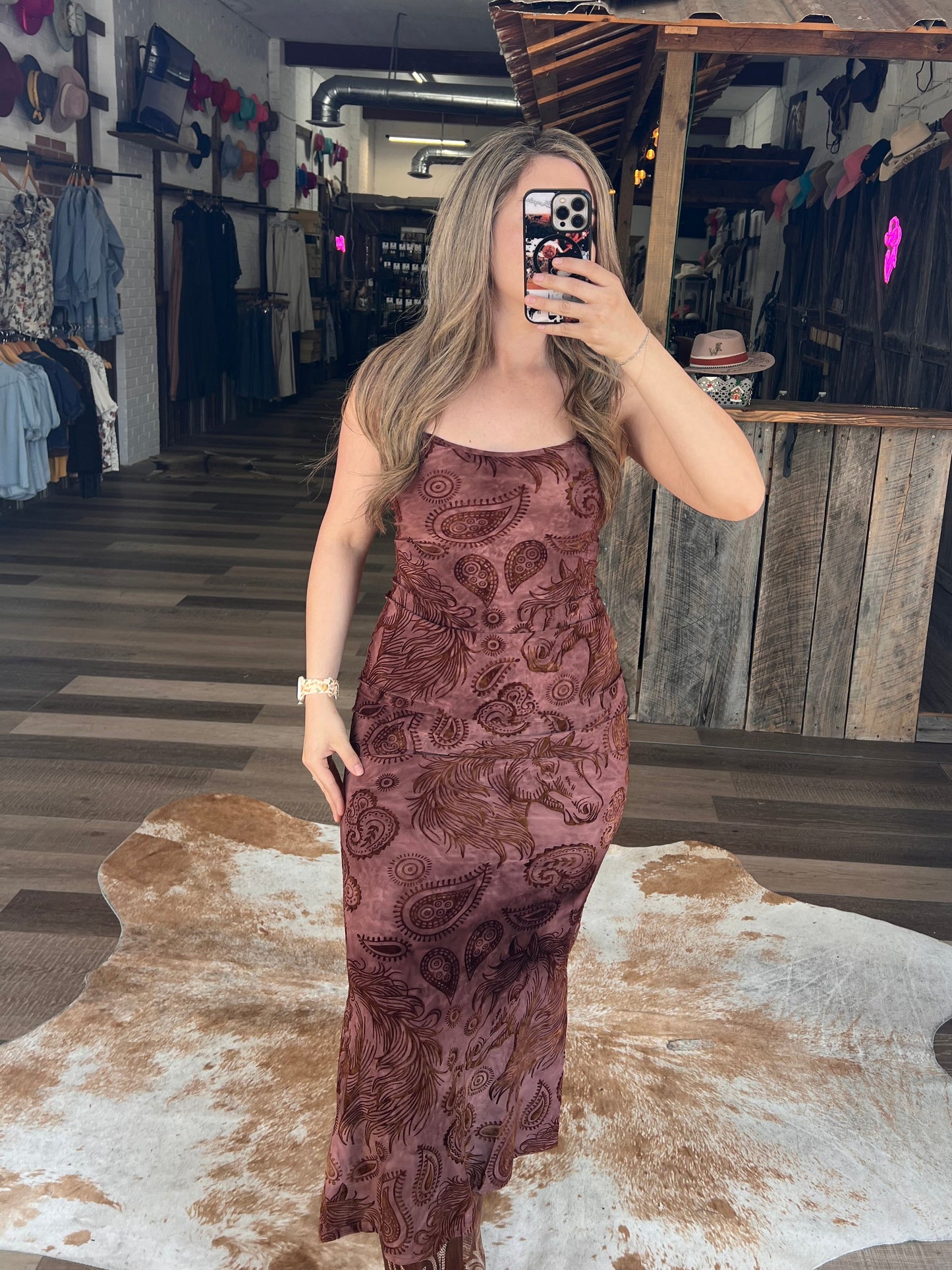 Frontier Muse Suede Dress