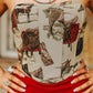 Saddle & Spurs Tapestry Corset
