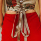 Saddle & Spurs Tapestry Corset