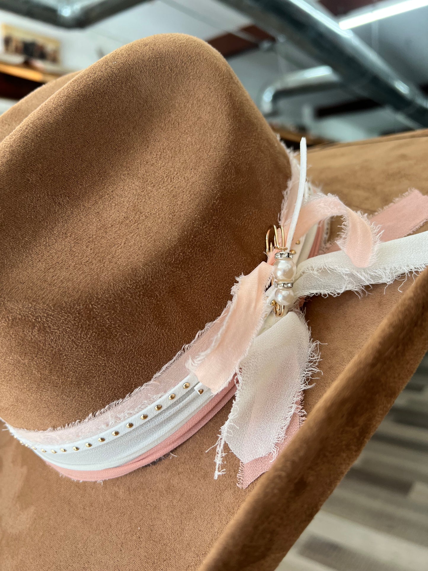 Southern Blush Cowgirl Hat