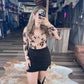 Midnight Wildflower Corset