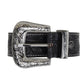 Runner Up Hand-Tooled Leather Belt