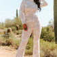 White Sands Lace Jumpsuit