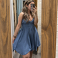 Elemental Blue Strap Dress