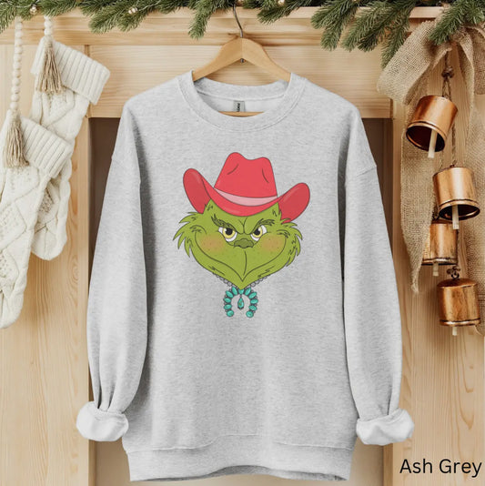 Grinch & Turquoise Sweatshirt