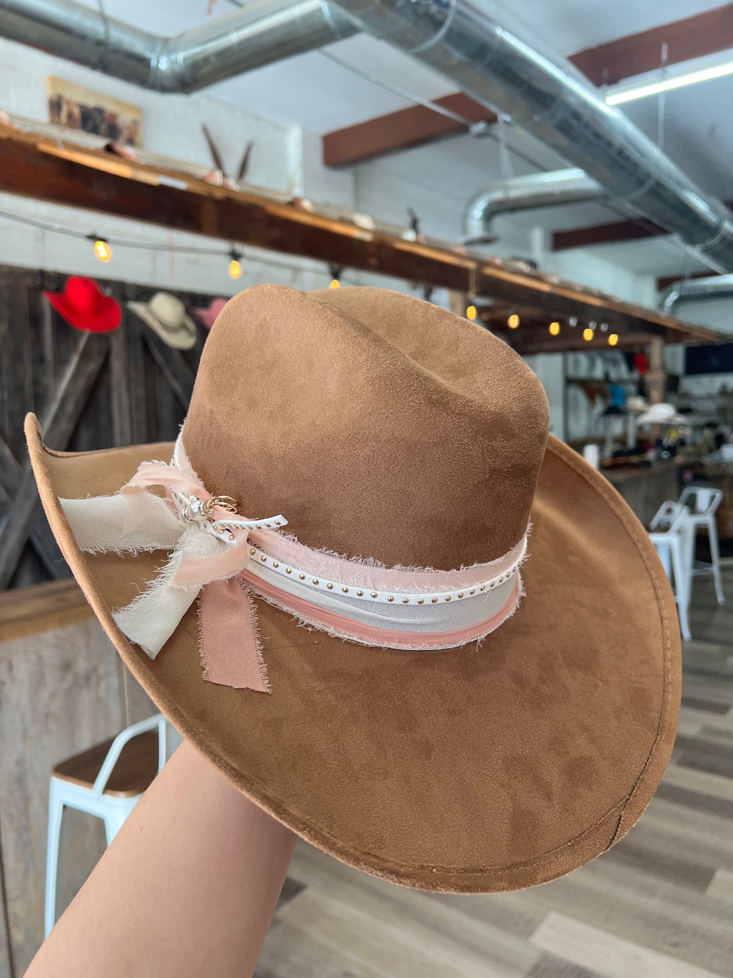 Southern Blush Cowgirl Hat