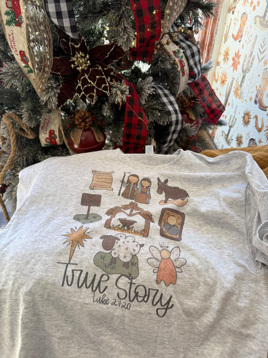 True Story Christmas Tee