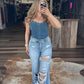 Outlaw Edge Cuff Jeans