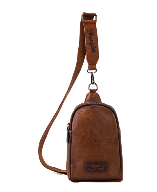 Wrangler Dark Brown Sling Bag ✨