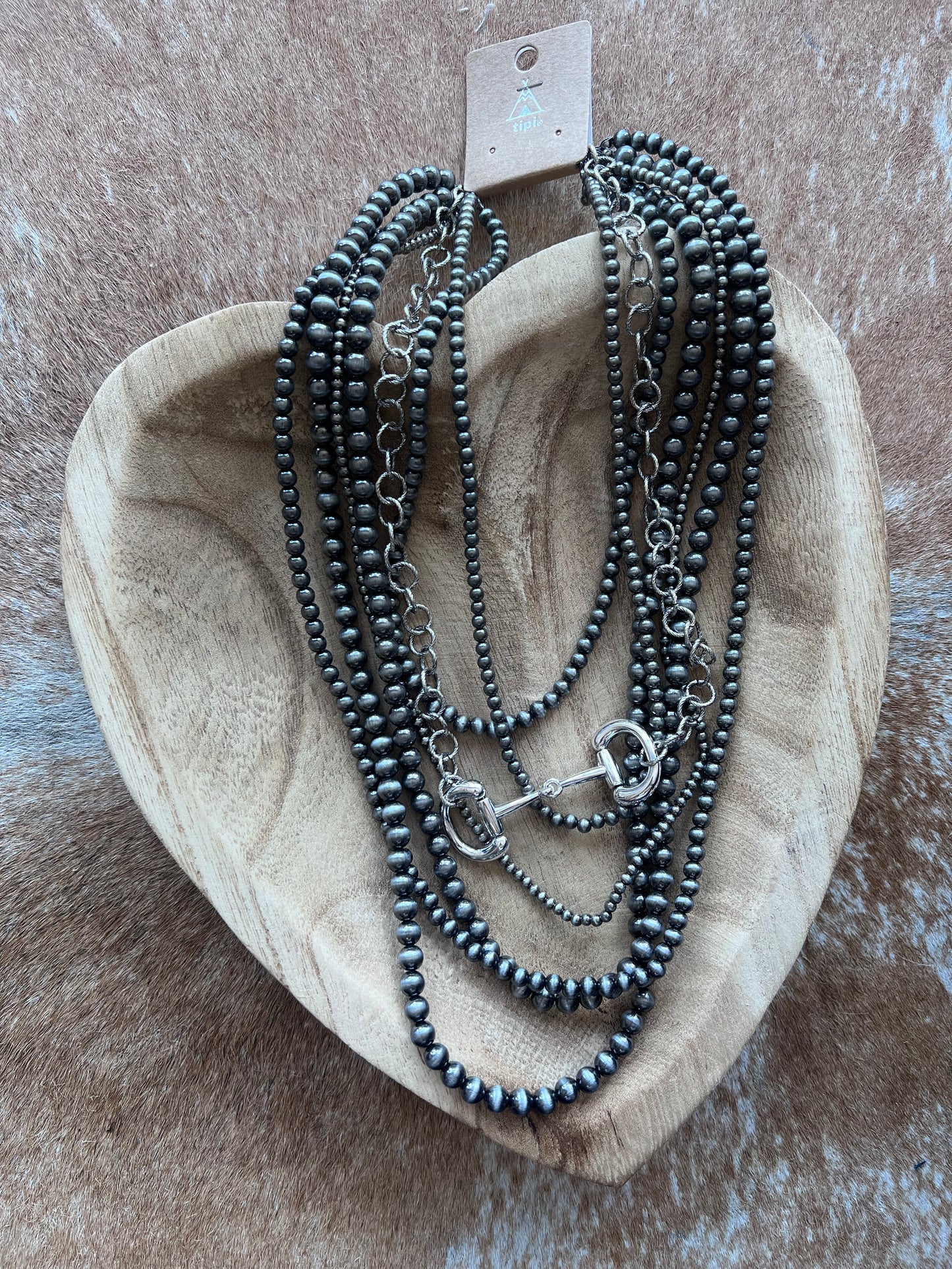 Midnight Maverick Layered Necklace