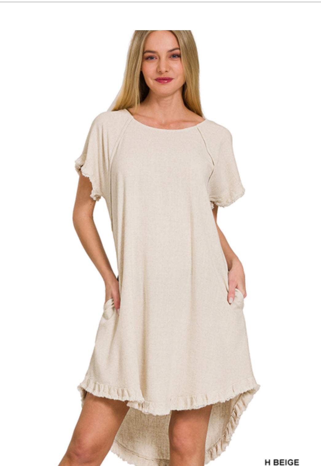 The Linen Blend Dress