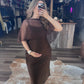 The Chocolate Veil Dress