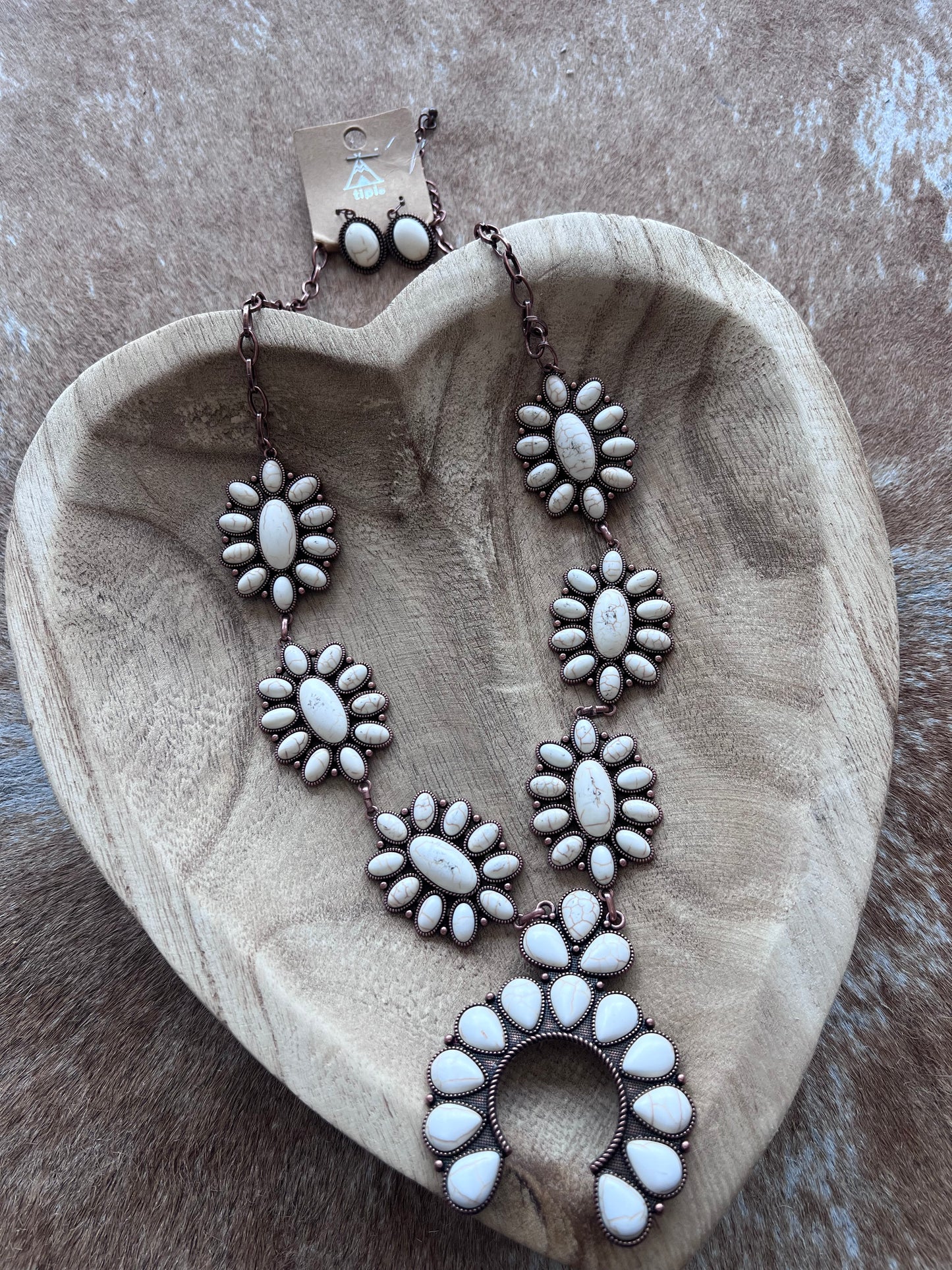 Desert Pearl Squash Necklace Set