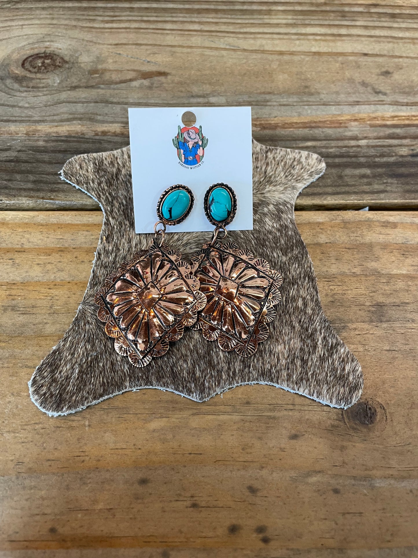 Bronze Earrings