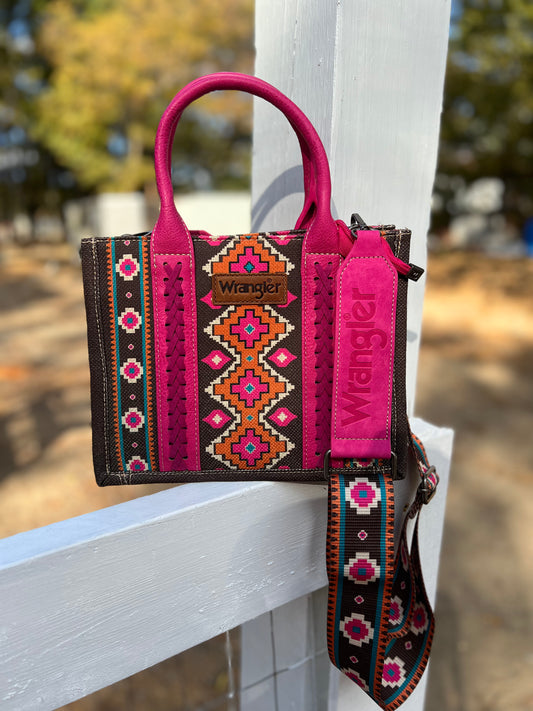 Wrangler Hot Pink Tote Bag