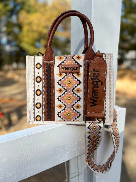 Wrangler Aztec Tote Bag