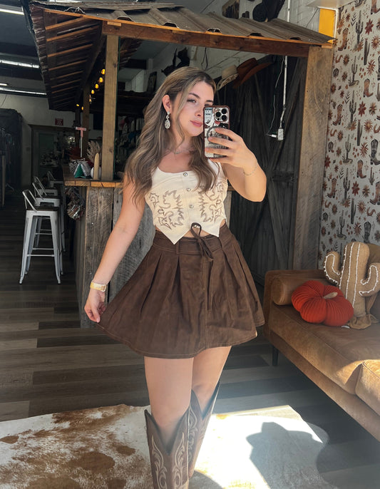 The Bronco Babe Skort